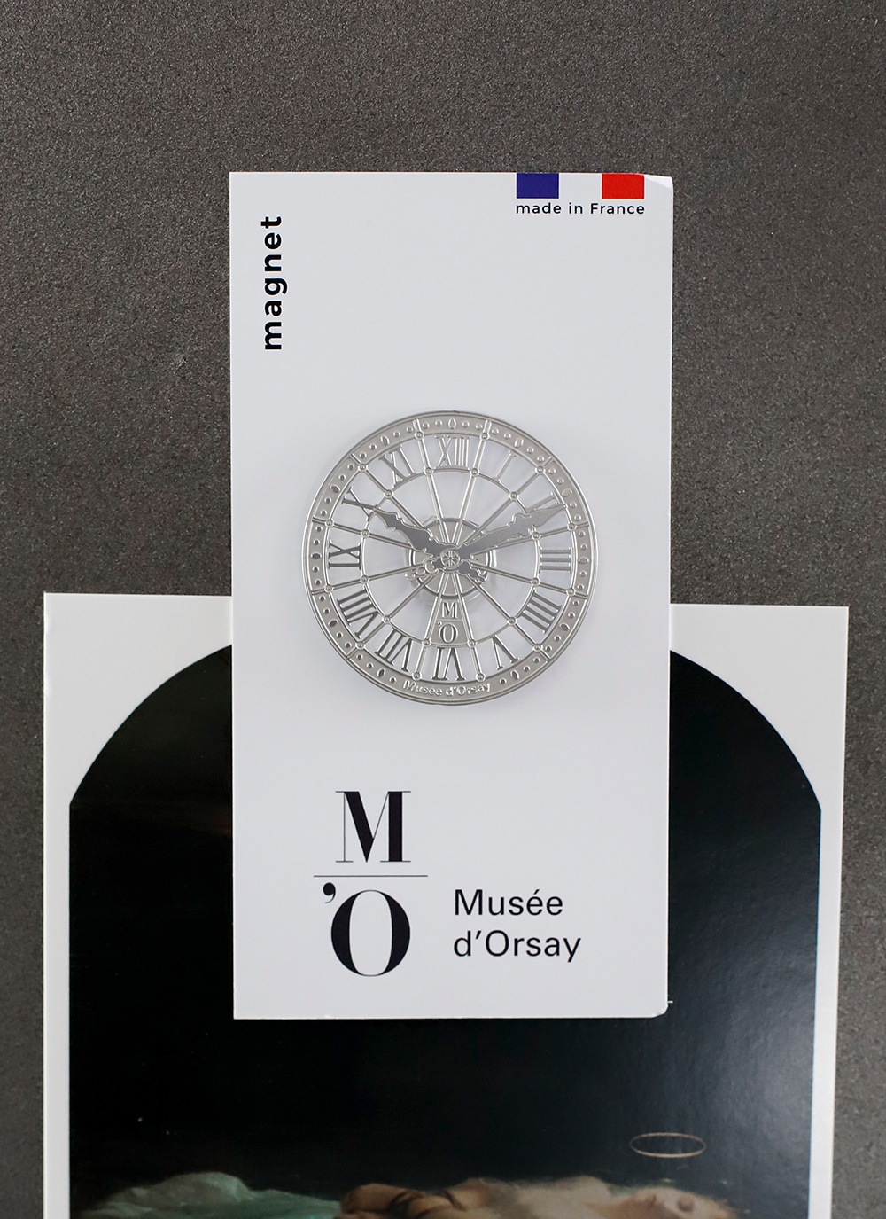 Magnet &quot;Orsay Museum Clock - Silver&quot;