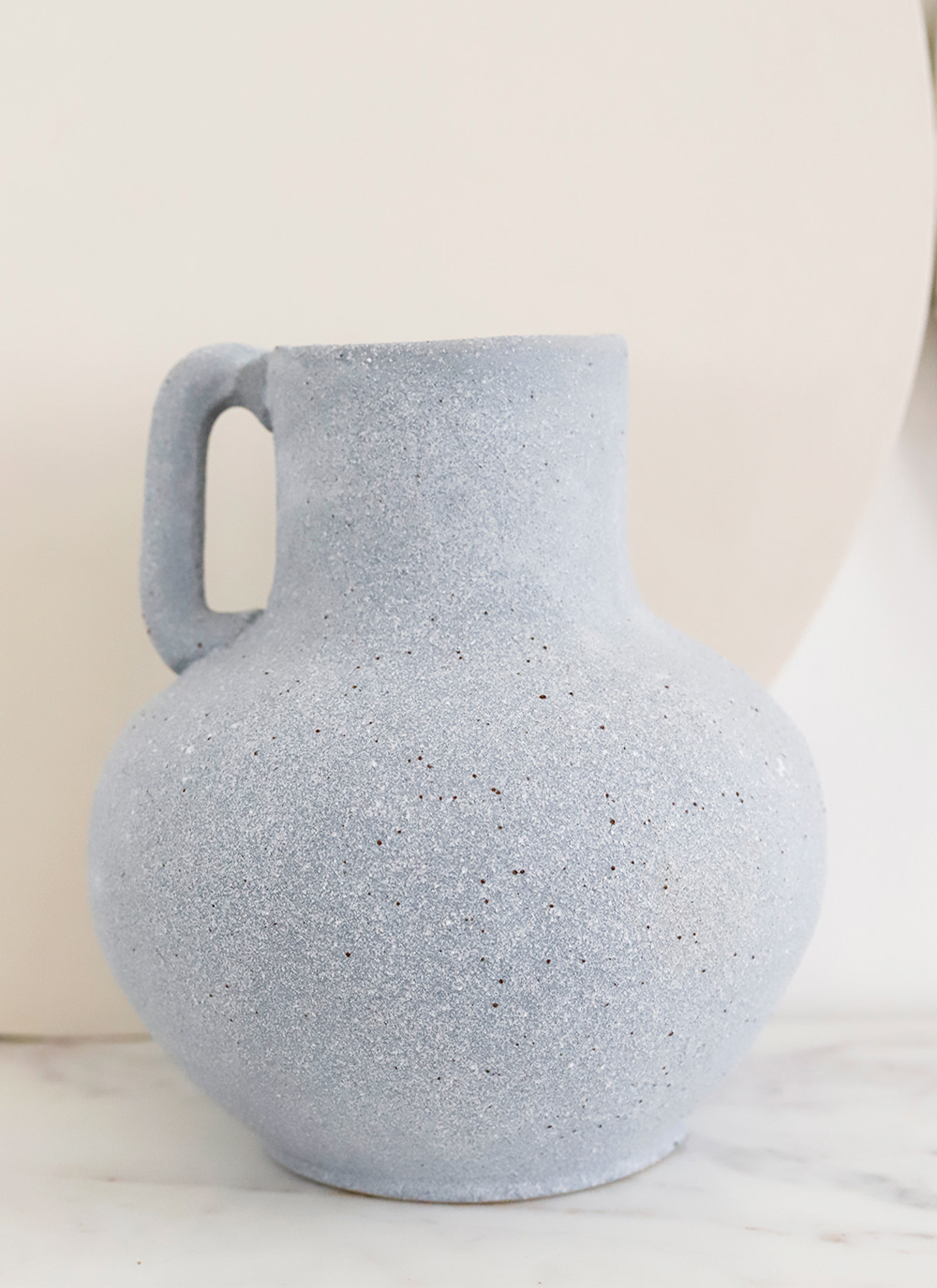 ELDEY pot, 1 handle, light blue
