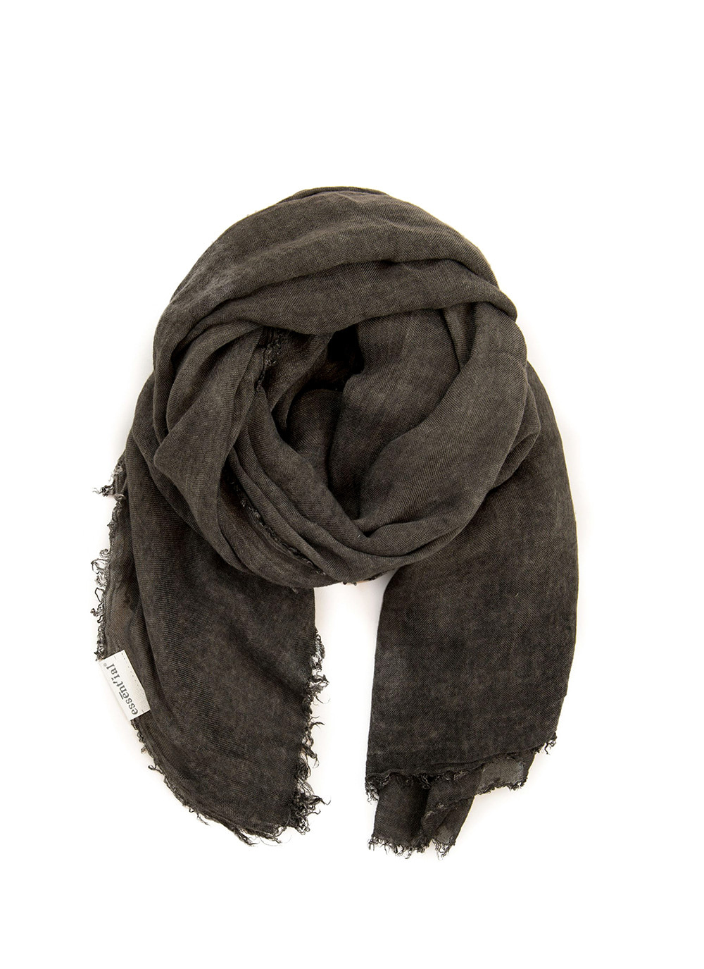 Dark grey Bamboo scarf